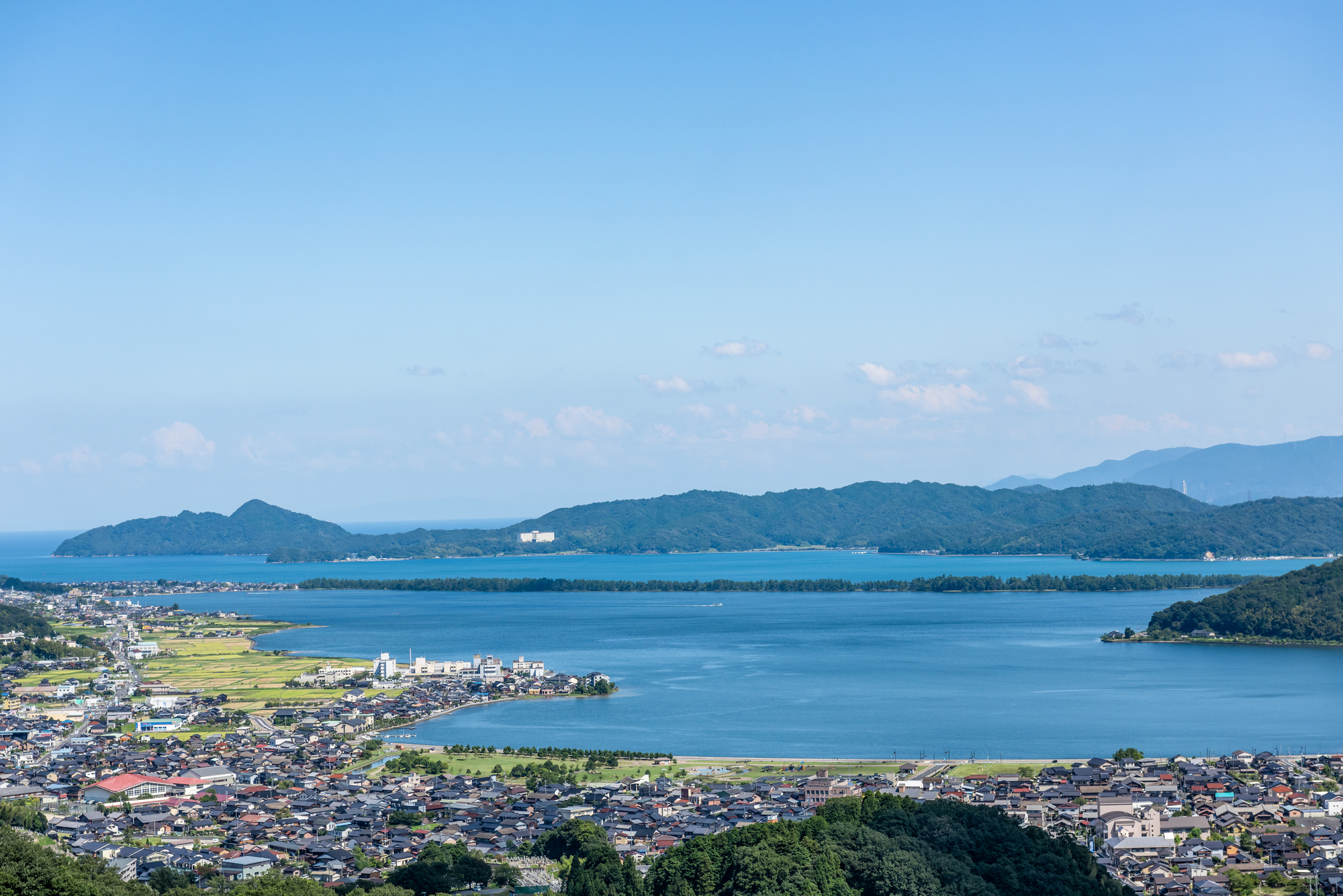 Straight Line View from Ouchi Pass